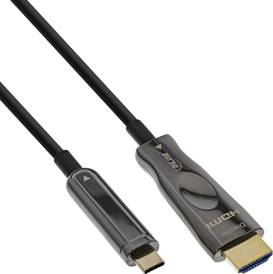 Picture of Kabel USB InLine USB-C - HDMI 25 m Czarny (64225A)