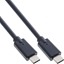 Picture of Kabel USB InLine USB-C - USB-C 0.3 m Czarny (35707A)