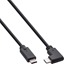 Picture of Kabel USB InLine USB-C - USB-C 0.3 m Czarny (35707W)