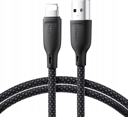 Attēls no Kabel USB Joyroom USB-A - Lightning 1 m Czarny (JYR791)
