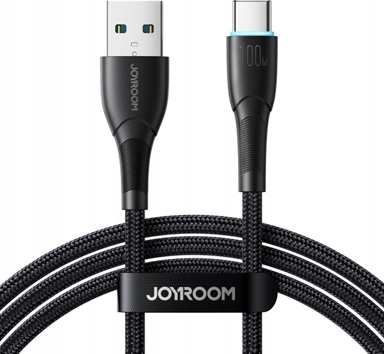 Picture of Kabel USB Joyroom USB-A - USB-C 1 m Czarny (JYR892)