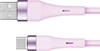 Picture of USB – USB Type-C savienotājkabelis (1 m), silikona, rozā – Kruger & Matz Basic sērija