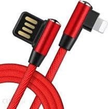 Изображение Kabel USB Libox USB-A - Lightning 1 m Czerwony (LB0151)