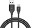 Attēls no Kabel USB Libox USB-C - USB-A 1 m Czarny (LB0067C)