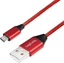 Attēls no Kabel USB LogiLink USB-A - microUSB 0.3 m Czerwony (CU0151)