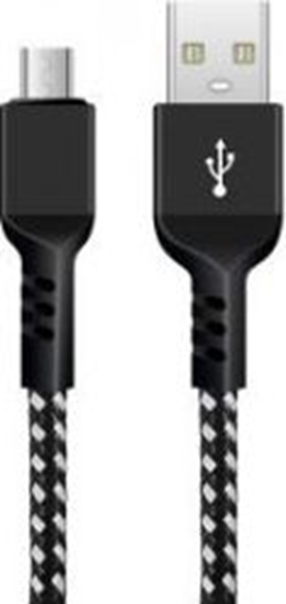 Picture of Kabel USB Maclean USB-A - microUSB 1 m Czarny (MCE473)