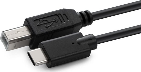 Picture of Kabel USB MicroConnect USB-C - USB-B 5 m Czarny (USB3.1C2B5)