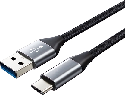Picture of Kabel USB Montis USB-A - USB-C 2 m Czarny (MT048)