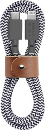 Изображение Kabel USB Native Union USB-A - Lightning 1.2 m Biay (NTU023ZEB)