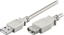 Attēls no Kabel USB Neutralle USB-A - USB-A 5 m Szary (81924)