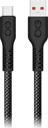 Изображение Kabel USB Orno USB-A - USB-C 0.9 m Czarny (CABEXCIMMOUAUC0.9MIX)