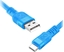 Picture of Kabel USB Orno USB-A - USB-C 0.9 m Niebieski (CABEXCWHPUSBC0.9PMIX)