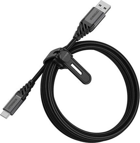 Picture of Kabel USB OtterBox USB-A - USB-C 2 m Czarny (78-52665)