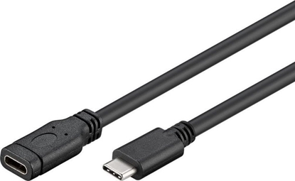 Attēls no Kabel USB PremiumCord USB-C - USB-C 2 m Czarny (ku31mf2)