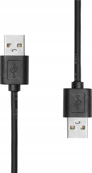 Picture of Kabel USB ProXtend USB-A - USB-A 2 m Czarny (JAB-7393827)