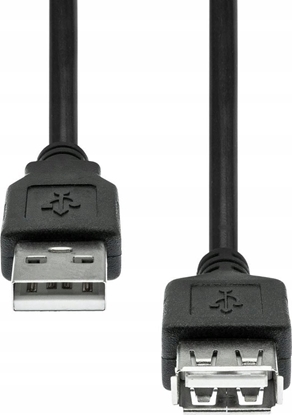 Attēls no Kabel USB ProXtend USB-A - USB-A 3 m Czarny (USB2AAF-003)