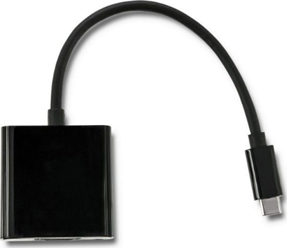 Picture of Kabel USB Qoltec USB-C - HDMI 0.23 m Czarny (50375)