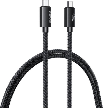 Picture of Kabel USB Remax USB-C - USB-C 1 m Czarny (RC-C039)