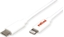 Picture of Roline USB Type C Sync & Charge Cable for Apple Devices with Lightning Connector, white, 1 m