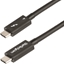 Picture of Kabel USB StarTech Thunderbolt - Thunderbolt 0.5 m Czarny (TBLT4MM50CM)