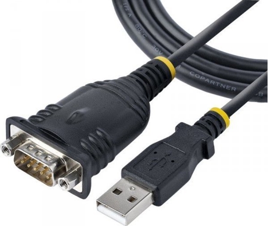 Picture of Kabel USB StarTech USB-A - DB-9 0.91 m Czarny (1P3FP-USB-SERIAL)