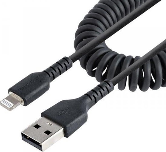 Изображение Kabel USB StarTech USB-A - Lightning 1 m Czarny (RUSB2ALT1MBC)