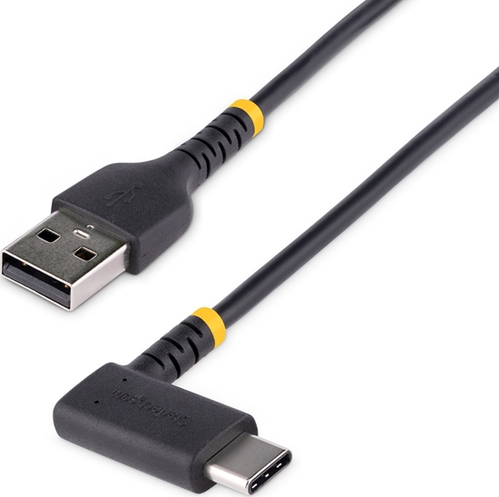 Picture of Kabel USB StarTech USB-A - USB-C 0.3 m Czarny (R2ACR-30C-USB-CABLE)