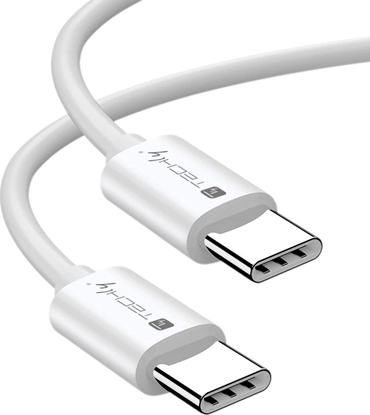 Attēls no Kabel USB Techly USB-C - USB-C 1 m Biay (ICOC-MU4-40G240W1)