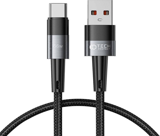 Picture of Kabel USB Tech-Protect USB-A - USB-C 0.25 m Szary (THP2006)