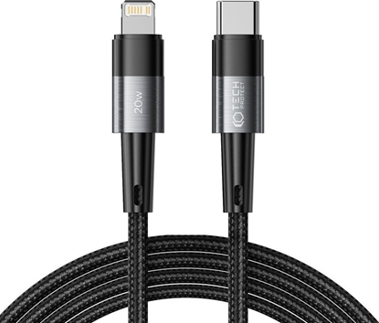 Attēls no Kabel USB Tech-Protect USB-C - Lightning 2 m Czarny (THP2031)