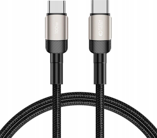 Picture of Kabel USB Tech-Protect USB-C - USB-C 1 m Czarny (5906203690633)