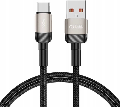 Attēls no Kabel USB Tech-Protect USB-C - USB-C 1 m Czarny (5906203690749)