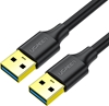 Picture of Kabel USB Ugreen USB-A - USB-A 3 m Czarny (90576)