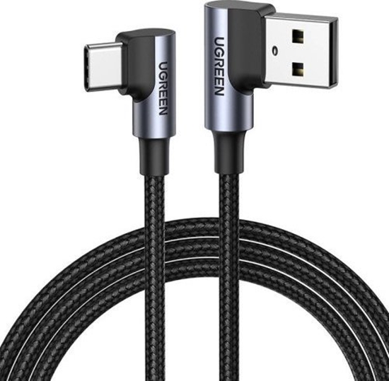 Изображение Kabel USB Ugreen USB-A - USB-C 3 m Czarny (UGR1467)