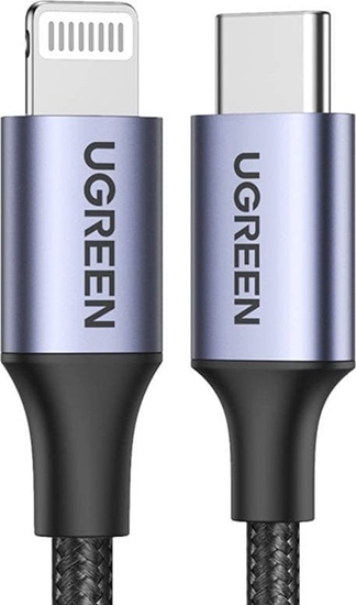 Picture of Kabel USB Ugreen USB-C - Lightning 1.5 m Czarny (UGR1470)