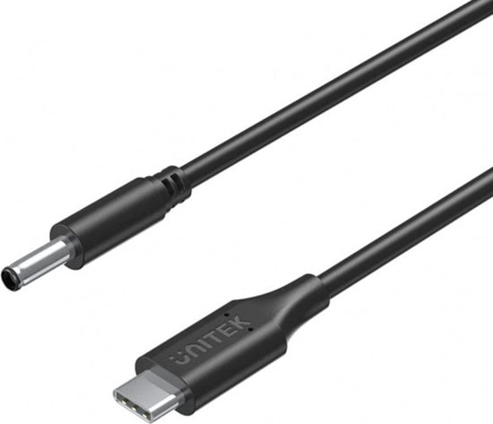 Изображение Kabel USB Unitek USB-C - DC 4.5 x 3.0mm 1.8 m Czarny (C14120BK-1.8M)