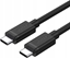 Attēls no Kabel USB Unitek USB-C - USB-C 3 m Czarny (Y-C477BK01-3M)