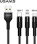 Picture of Kabel USB Usams USB-A - 1.5 m Czarny (SJ2193IN101)
