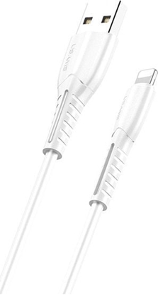 Изображение Kabel USB Usams USB-A - Lightning 1 m Biay (63867-uniw)