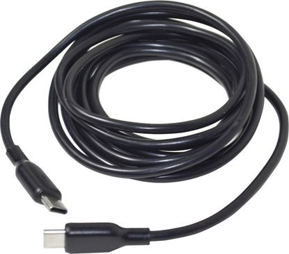 Изображение Kabel USB Vakoss USB-C - USB-C 2 m Czarny (TC-U565)