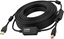 Изображение Kabel USB Vision USB-A - USB-B 10 m Czarny (TC 10MUSB+/BL/2)