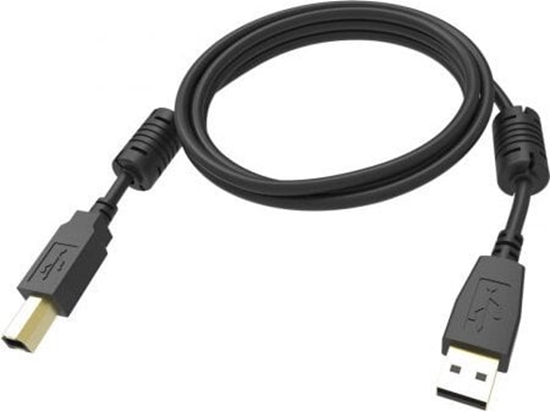 Picture of Kabel USB Vision USB-A - USB-B 2 m Czarny (TC 2MUSB/BL)