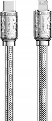 Picture of Kabel USB Wekome USB-C - Lightning 1 m Srebrny (WK-WDC-178)