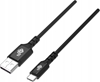 Picture of Kabel USB-USB C 1,5 m silikonowy czarny