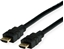 Picture of Value HDMI Ultra HD Cable + Ethernet, M/M, Resistant Plug, black, 1 m