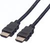 Picture of Value HDMI 8K (7680 x 4320) Ultra HD Cable + Ethernet, M/M, black, 1 m