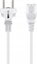 Picture of Kabel zasilajcy Goobay Goobay IEC Cord, 2 m, White, 2 m, Power plug type F, C13 coupler, H05VV-F3G, 250 V