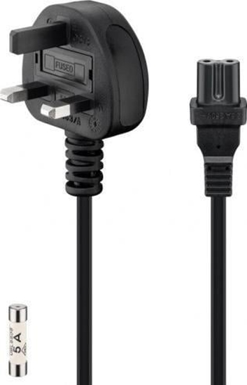 Picture of Kabel zasilajcy Goobay Kabel zasilajcy UK Typ G->C7, Kabel 1,8 metr - 93959