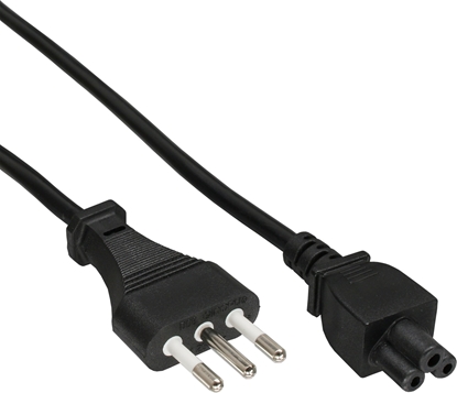 Picture of Kabel zasilajcy InLine InLine® Notebook power cable, Italy plug to NB plug, 2.0m