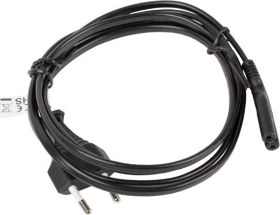 Picture of Kabel zasilajcy Lanberg  IEC 320 - C7 radiowy 3m